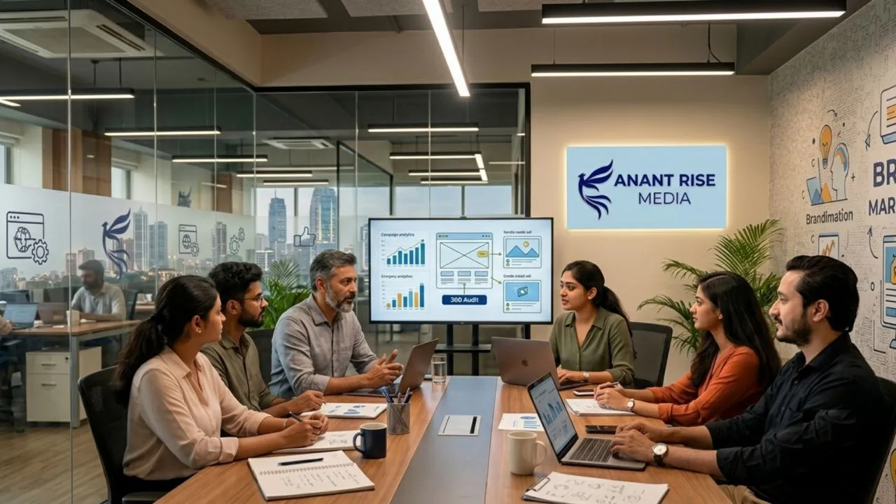 Dedicated remote digital marketing team